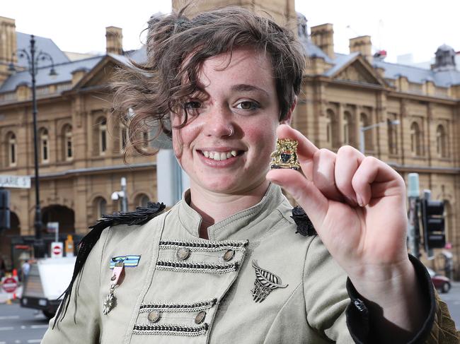 Hobart Councillor Holly Ewin, who brought the motion to council. Picture: LUKE BOWDEN