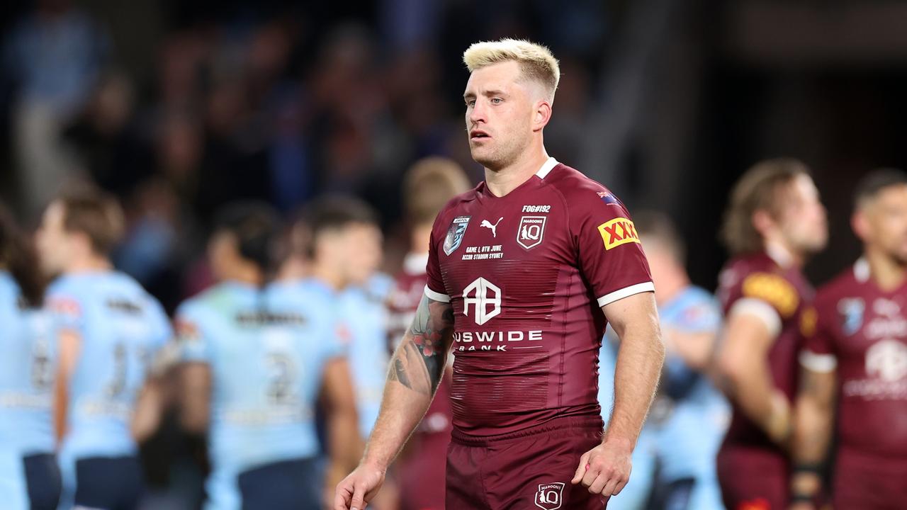 Cameron Munster says the Maroons may have won Game I, but it wasn't a genuine ‘Queenslander’ performance. Picture: Getty Images.