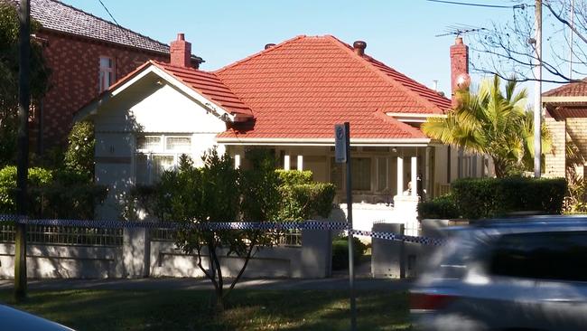 The girl ran screaming from a house on Nicholson St. Picture: TNV