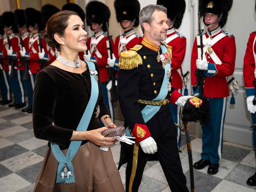 Princess Mary and Crown Prince Frederik join Queen Margrethe at New ...