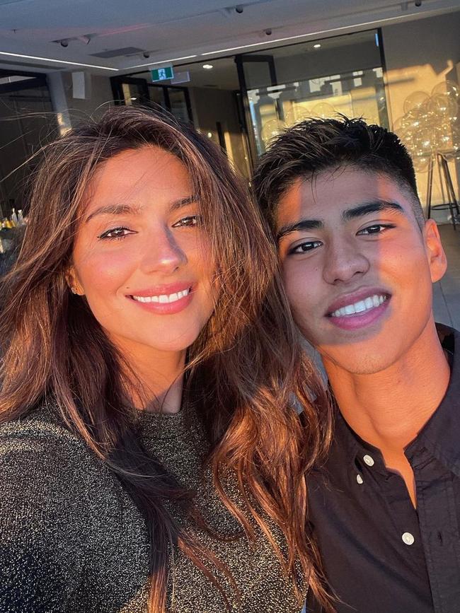 Model Pia Loyola went all out for her son Isaiah Powell’s 18th birthday. Souce: Instagram