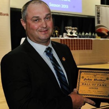 Wimmera Football League legend John Hotker. Picture: Supplied