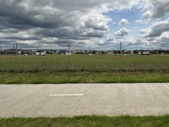 The current site from Abell Rd. Picture: Blacktown Council