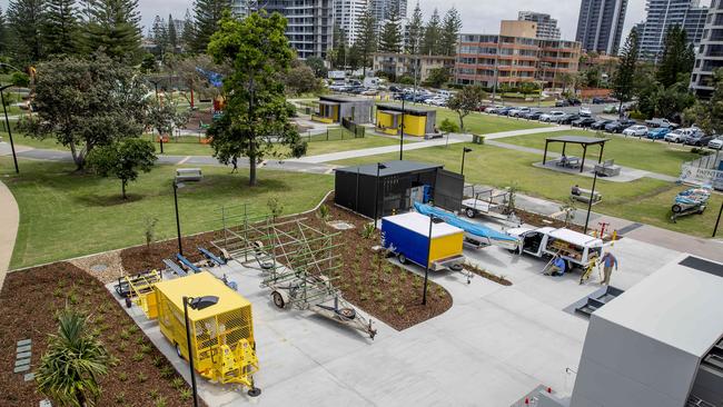 The new Kurrawa Surf Club at Broadbeach. Picture: Jerad Williams