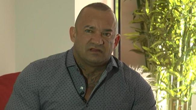 Shane Martin says his deportation has made son Dustin stronger. Picture: Sky News