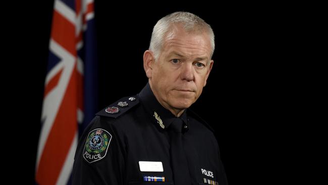 Police Commissioner Grant Stevens. Picture: NCA NewsWire / Naomi Jellicoe