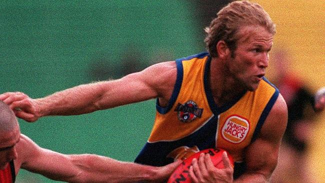 Heartbroken son of late West Coast Eagles legend Chris Mainwaring