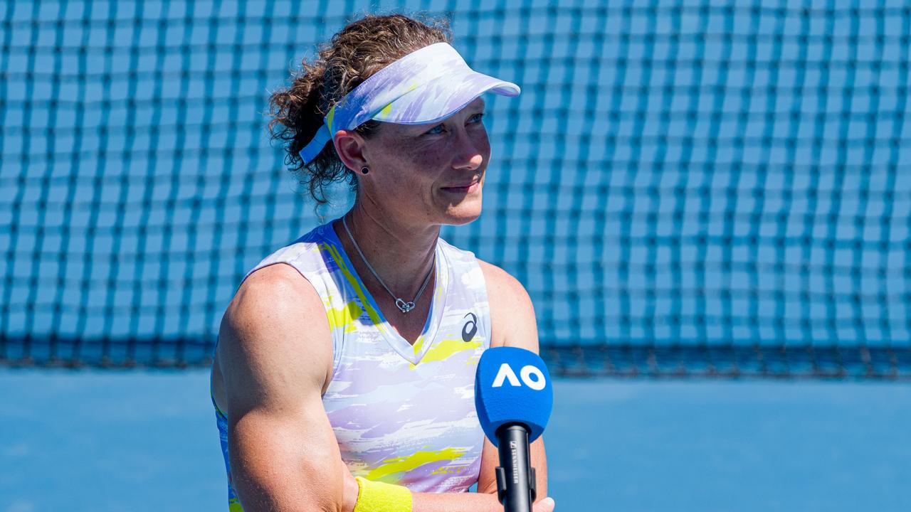 Sam Stosur din Australia.  Fotografie de Andy Cheung/Getty Images