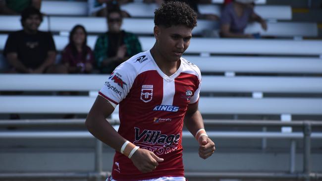 Meninga Cup semi-final action between the Redcliffe Dolphins and Wynnum-Manly Seagulls. Saturday April 15, 2023.
