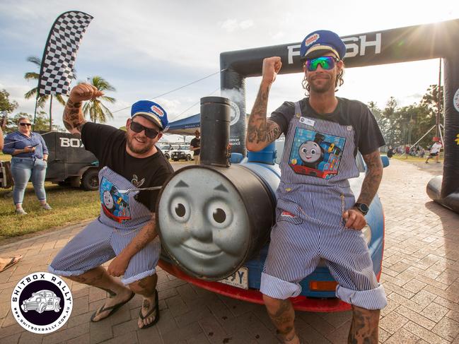 Day 7: Hughenden to Townsville — Thomas the Tank made it! Photo: BOX RALLIES