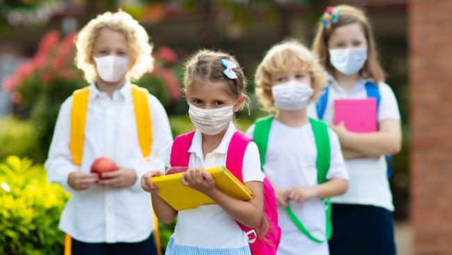 All schoolchildren in year 3 and above are required to wear masks indoors at school.