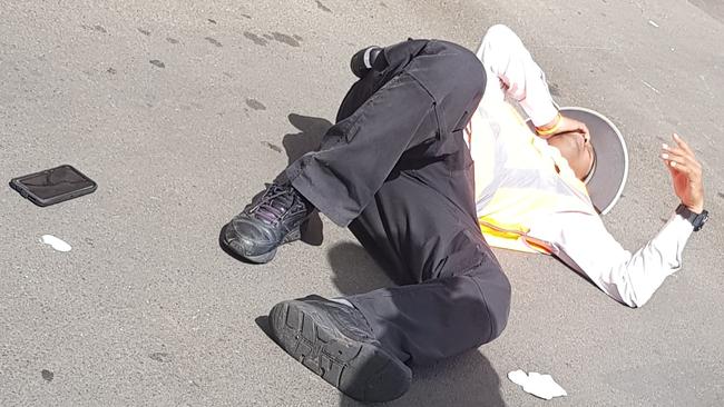 A Liverpool Council ranger was knocked unconscious. Picture: Supplied