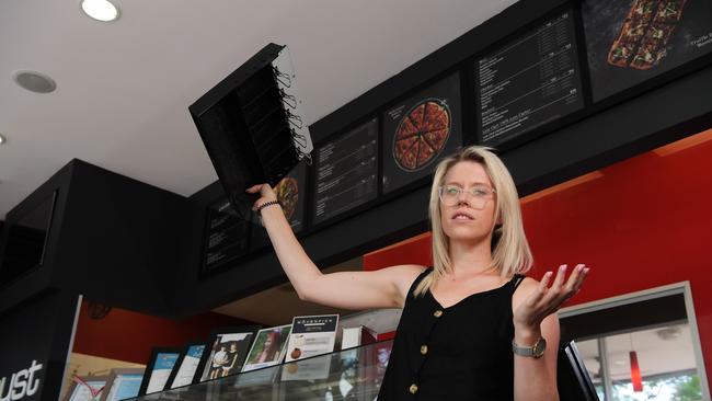 Previous Crust franchisee Sally Illingworth when she was forced to close its doors in January