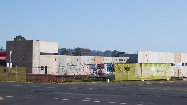 Construction on the new ALDI has started.