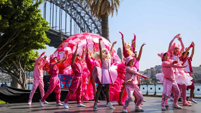 Sydney dance school 'Dancekool' will have roving pigs street entertainment during Sydney Lunar Festival 2019.