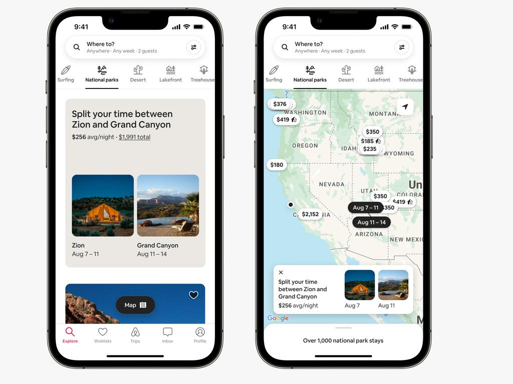 Split stays will now be part of the Airbnb offering.