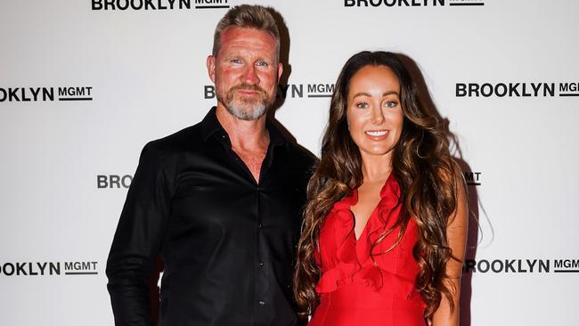 Nathan Buckley and Brodie Ryan have separated. Picture: Ishani Buff
