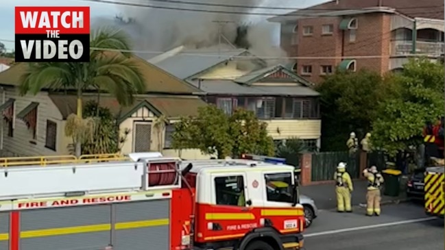 New Farm house goes up in smoke