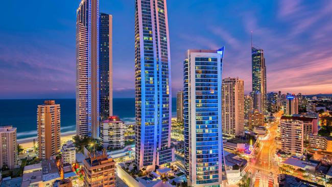 A mystery Surfers Paradise development site has been served up.