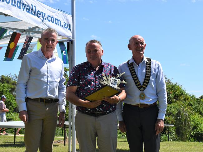 Stuart Holm was recognised as Richmond Valley Council's volunteer of the year at their Australia Day 2021 ceremony. (Credit: Adam Daunt)