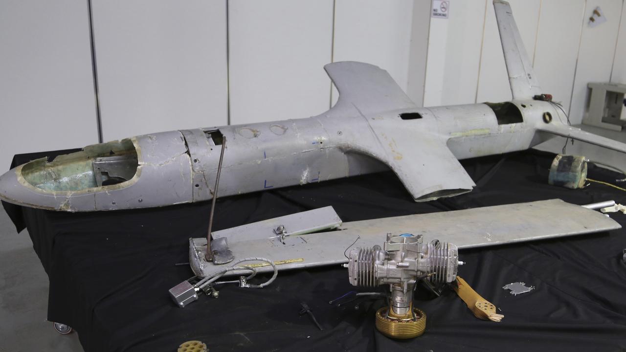 A UAV-X drone, much like the ones thought to have been used in the attack on a Saudi oil refinery. Picture: AP