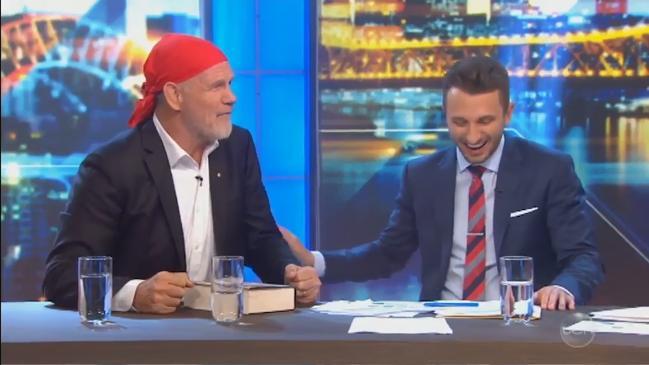 Peter Fitzsimons cheekily questioned on pay parity with wife Lisa Wilkinson