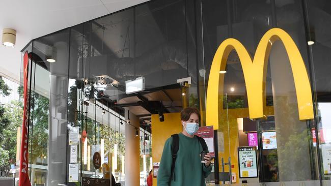 The cost of the expansion is around $600m and Maccas also plans to upgrade over half its current store network that will cost another $450m Picture: NCA NewsWire / Dan Peled