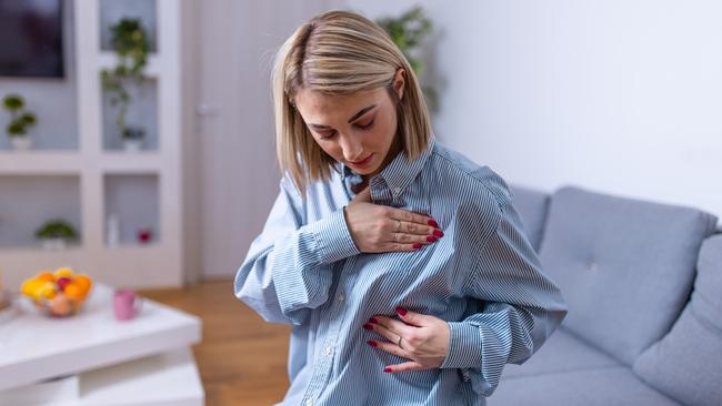 The density of breast tissue is one risk factor that typically goes under the radar. Picture: Getty Images