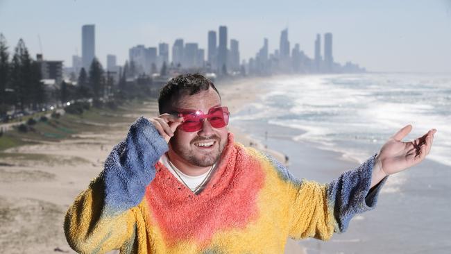 Local rapper Saint Lane was ready to perform for a home crowd at the coasts newest festival. Picture Glenn Hampson