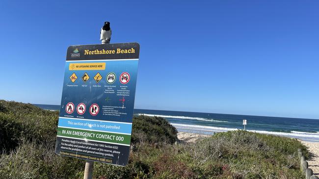 The beach is remote and usually accessed by vehicular ferry. Picture: Janine Watson.