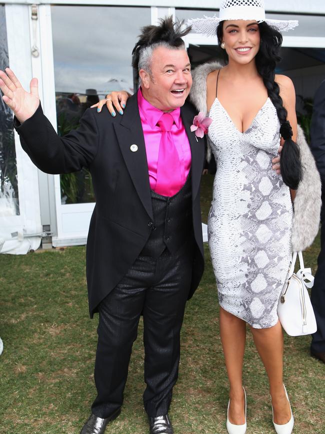 Darryn Lyons and Elissa Friday. Picture: Glenn Ferguson