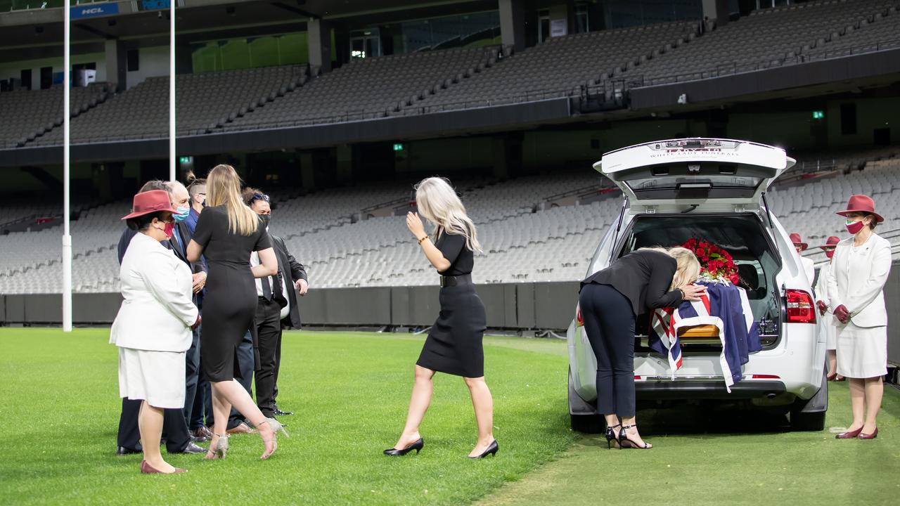 Dean Jones was laid to rest over the weekend following a touching service at the MCG.