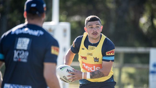 Ash Taylor at training. Picture: Gold Coast Titans