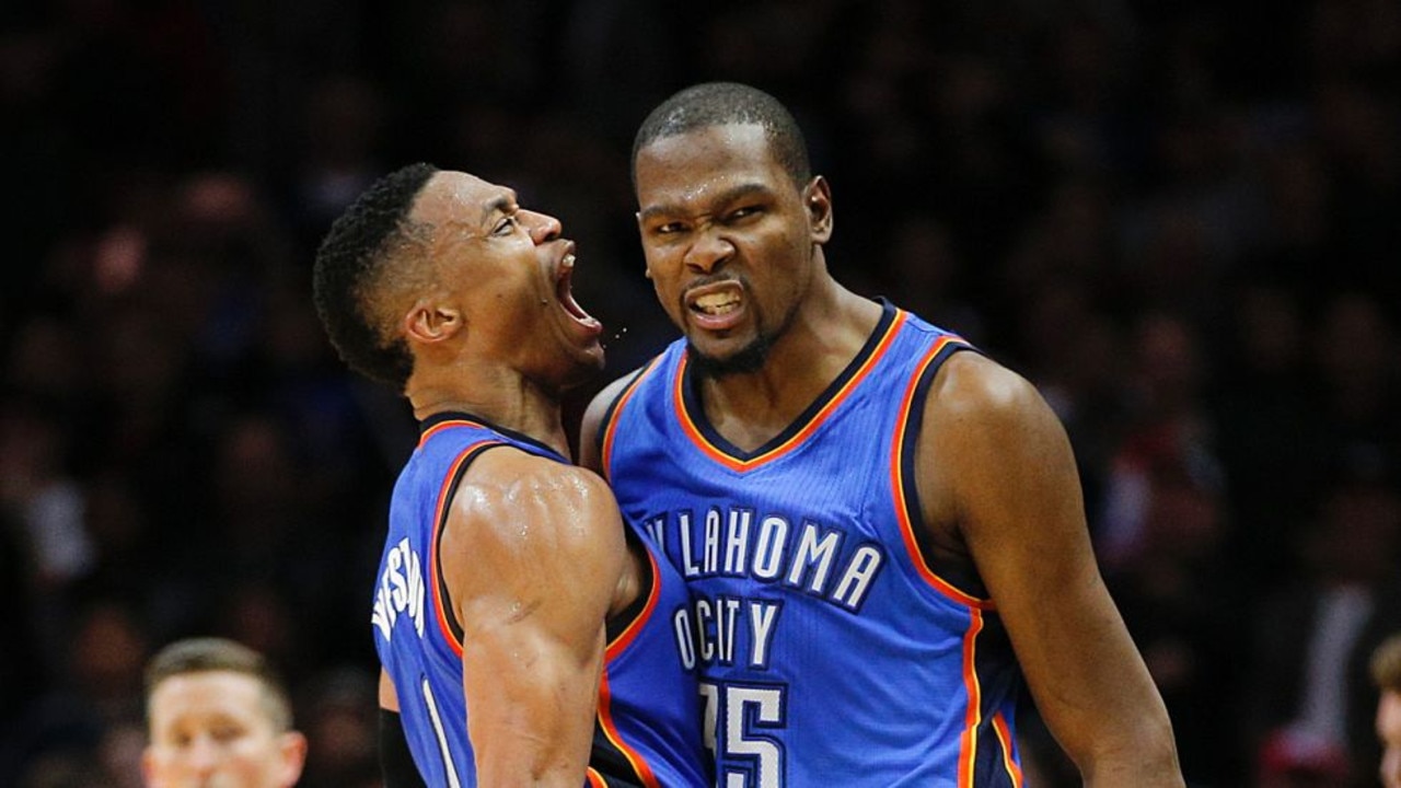 Kd and westbrook best sale