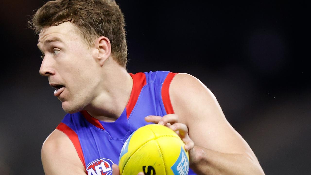 Jack Macrae says the Bulldogs aren’t a one-man team. Picture: Michael Willson/AFL Photos via Getty Images