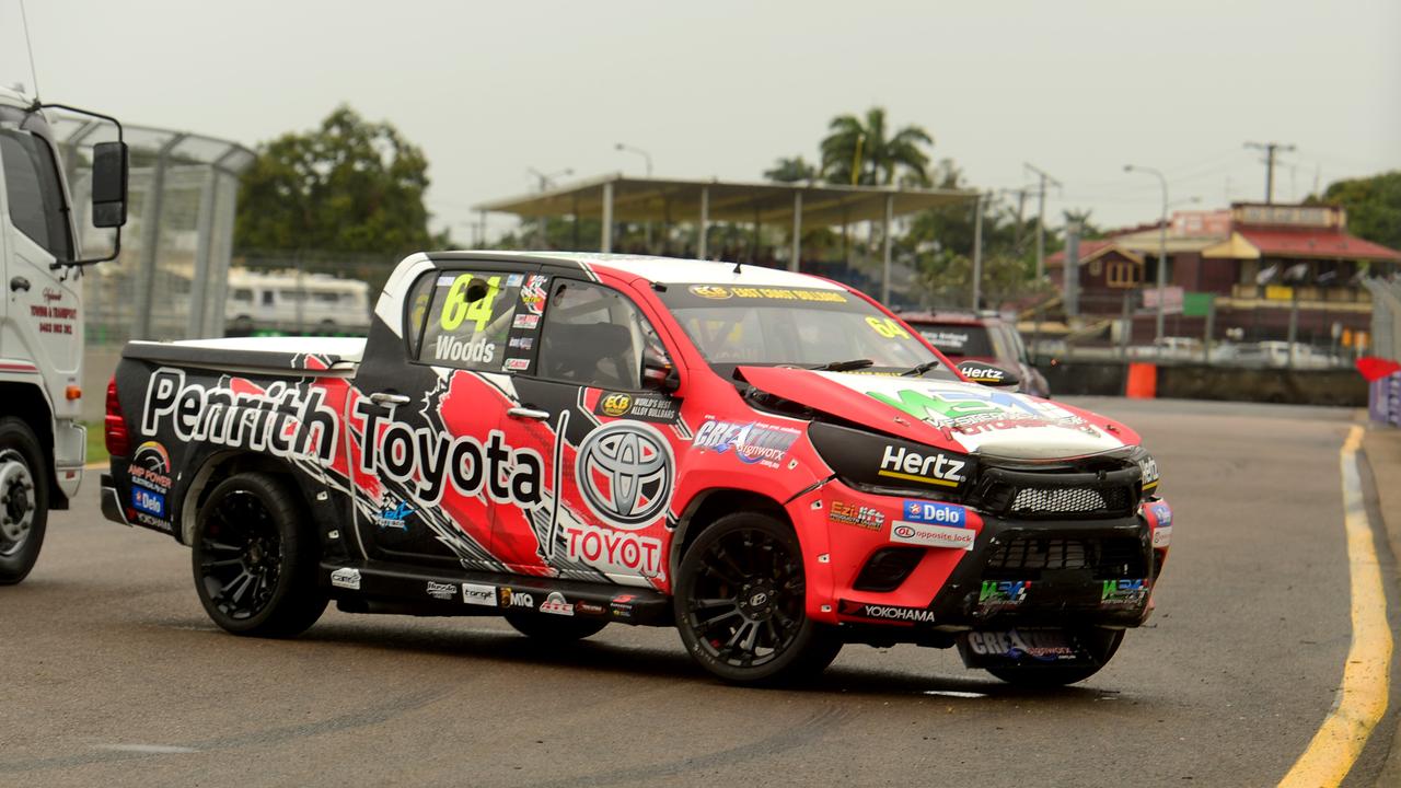 Watpac Townsville 400 Day One. Super Ute driver Craig Woods. Picture: Evan Morgan