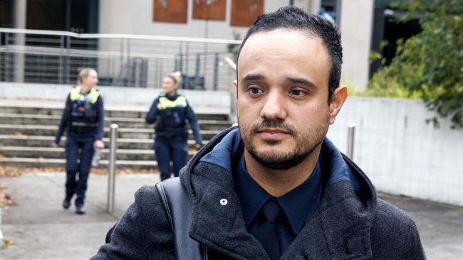 Police officer Adrian Martinez-Villalobis said Ms Patterson was ‘co-operative’. Picture: NewsWire / David Geraghty