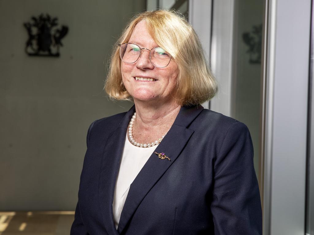 Former chief justice Catherine Holmes