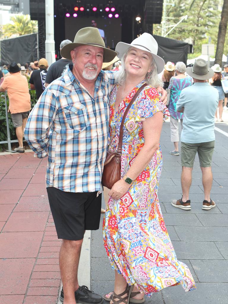 Groundwater. Sonya Riordan, Russ Riordan. 19 October 2024 Broadbeach Picture by Richard Gosling