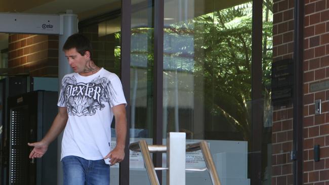 Bradley McLeod. He is pictured here leaving Mackay court in 2011. Photo: Daily Mercury