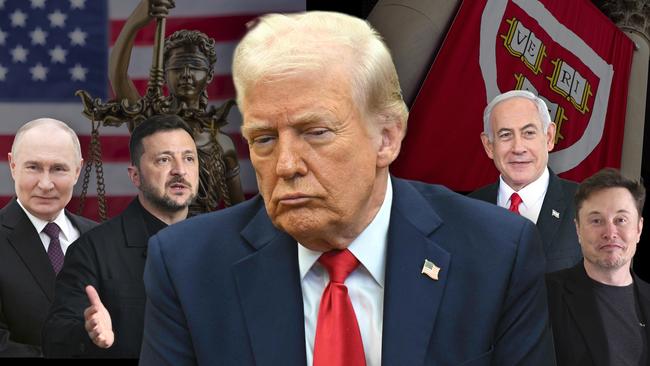 The world still awaits Donald Trump’s reaction to the ongoing hostilities by Russian leader Vladimir Putin against Volodymyr Zelensky’s Ukraine; Benjamin Netanyahu is discovering that Trump’s interests are diverging from those of Israel; and Elon Musk has thrown in the towel over Trump’s ‘big, beautiful’ tax bill. Artwork: Sean Callinan