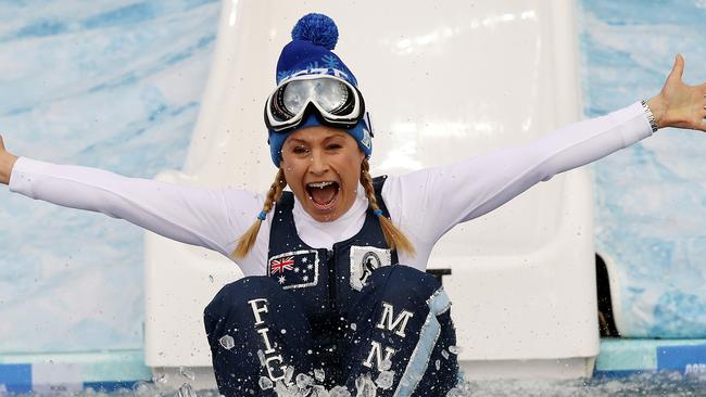 Gold medal champion aerial skier Alisa Camplin is no stranger to the cold. Pic: Michael Klein