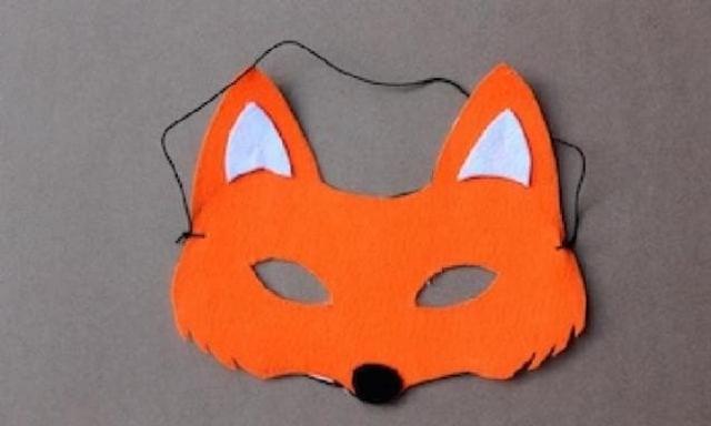 Book Week 2020 mask DIY craft fox mask