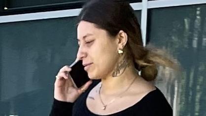 Kayla Penitani leaves Coffs Harbour Local Court on Wednesday, May 28, 2025.