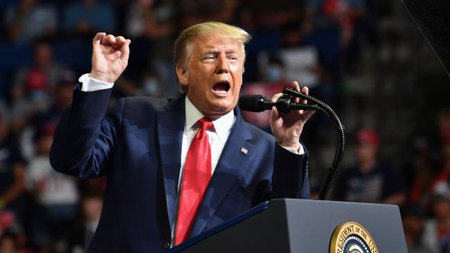 Donald Trump must start explaining what he wants to accomplish in the next four years. Picture: AFP