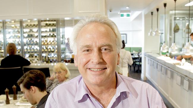 TJ Peabody at Nantucket Kitchen and Bar, which he opened at Indooroopilly Shoppingtown. File picture