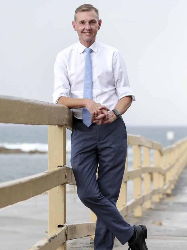 Liberal MP Bruce Notley-Smith, running for the seat of Coogee. Picture: Justin Lloyd.