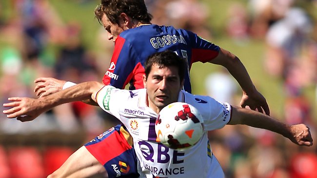 William Gallas Arrival Spurs Perth Glory Veteran Steve Pantelidis Herald Sun