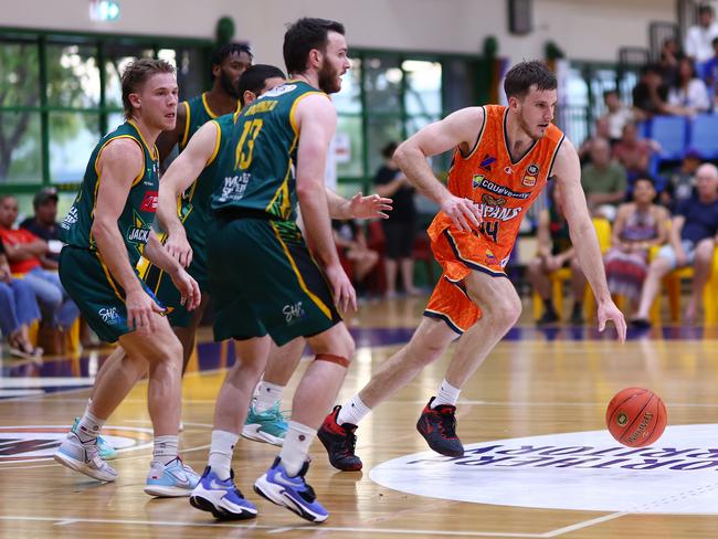 Josh Davey has been with Lakeside for a few seasons, but was also a development player at the NBL’s Cairns Taipans. Picture: Getty Images