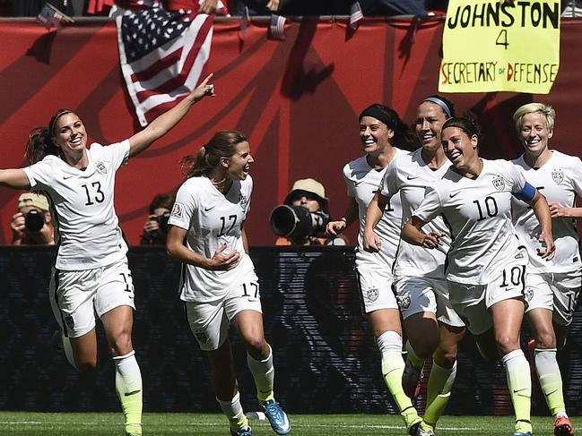 The USWNT has won the past two FIFA World Cups in 2015 and 2019. Picture: Franck Fife / AFP